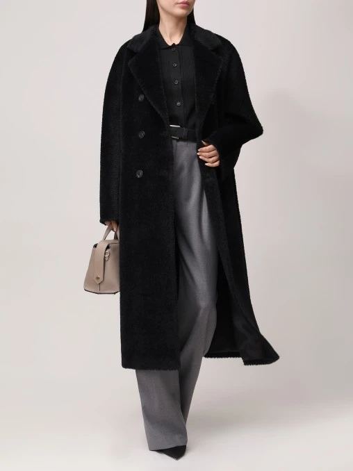 Пальто из шерсти альпака ELISABETTA