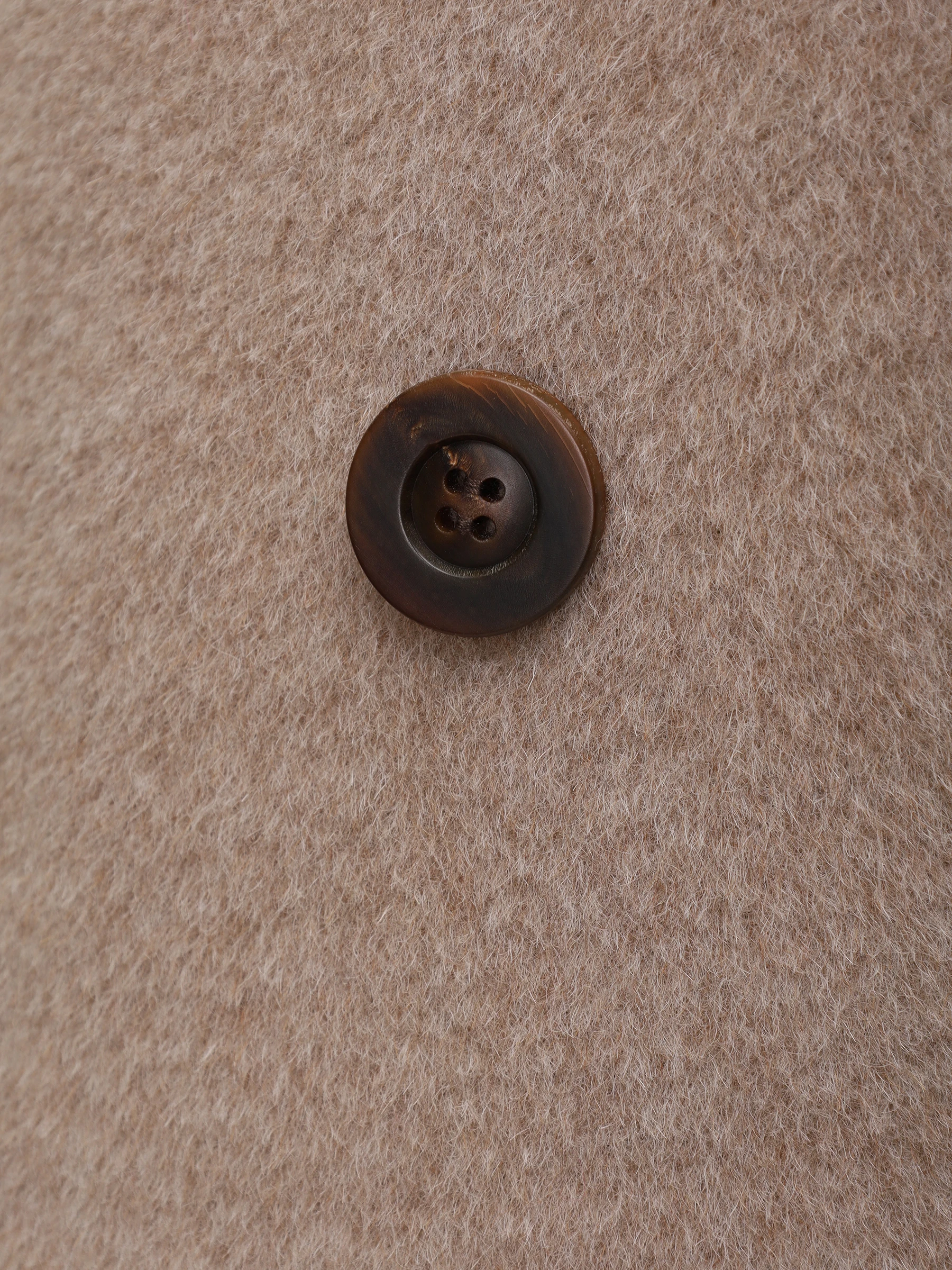 Пальто из шерсти сури альпака