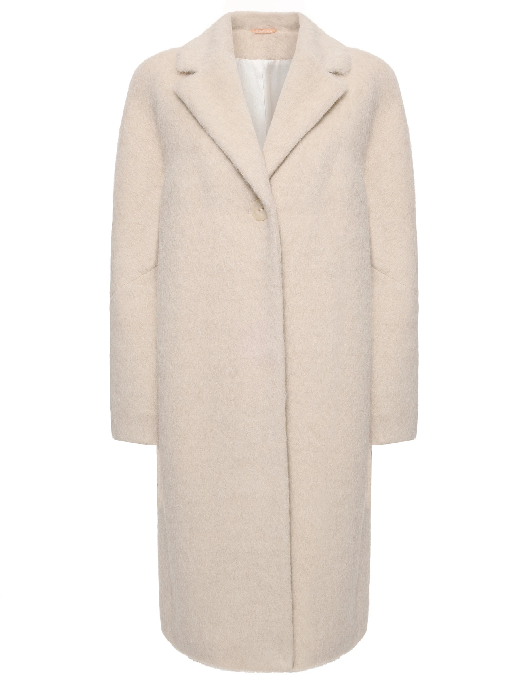 Пальто из шерсти альпака