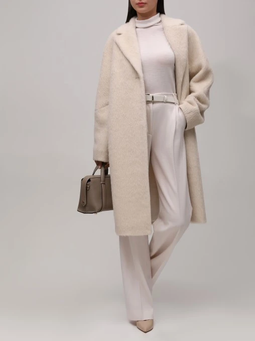 Пальто из шерсти альпака ELISABETTA