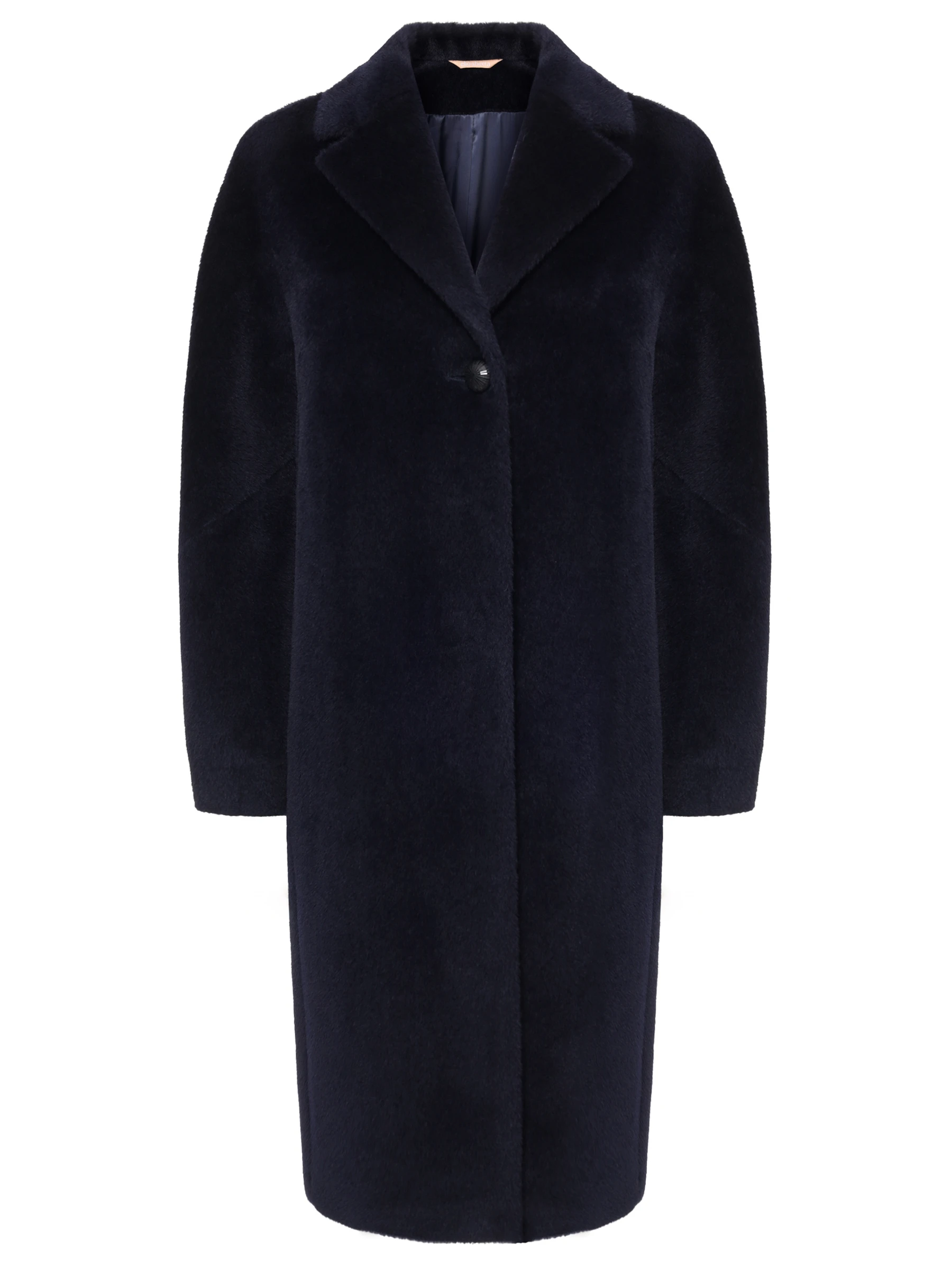 Пальто из шерсти альпака