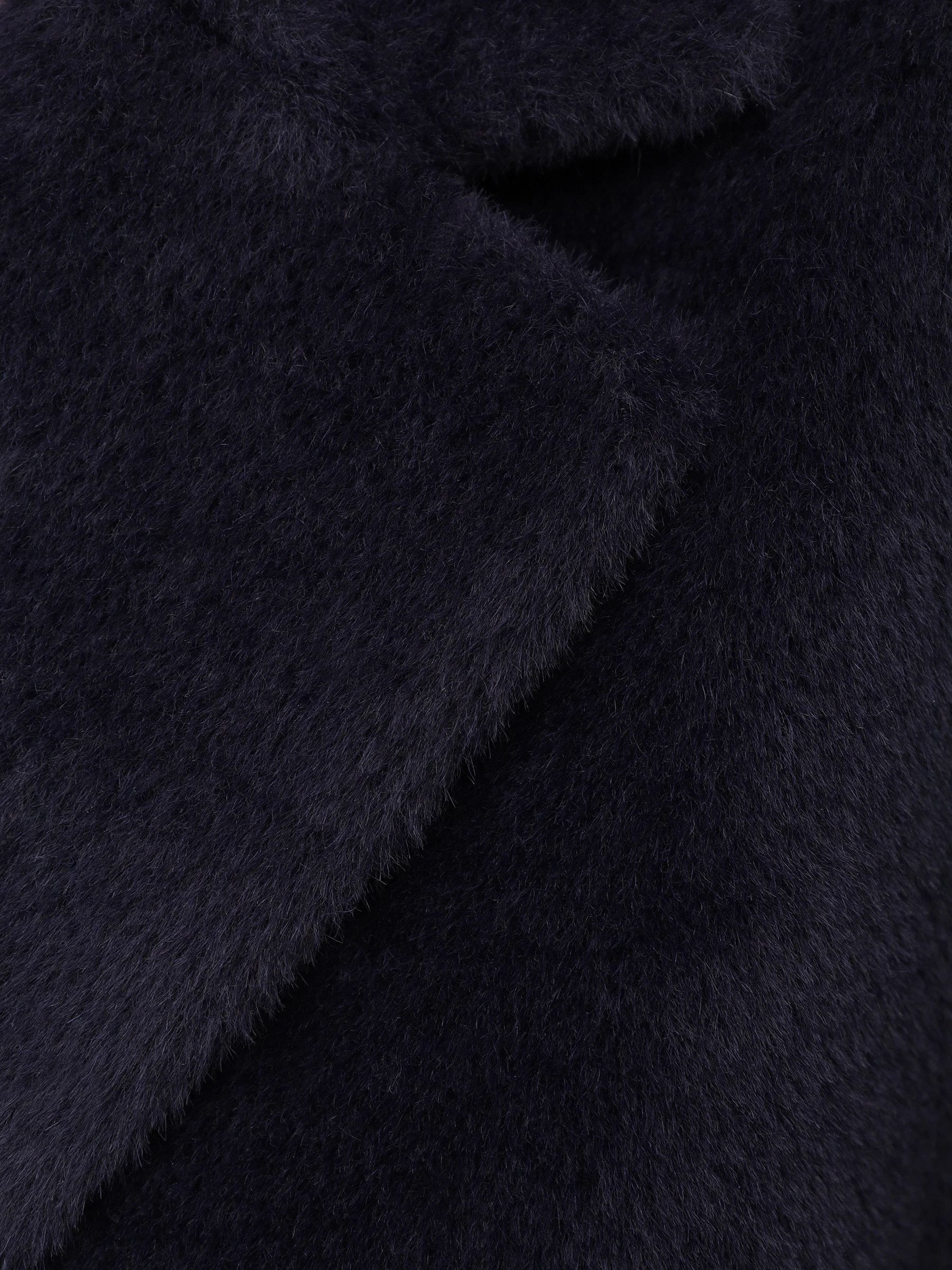 Пальто из шерсти альпака