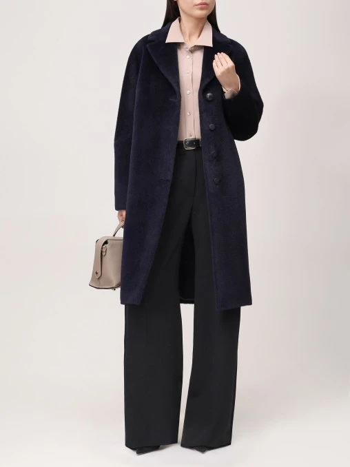 Пальто из шерсти альпака ELISABETTA