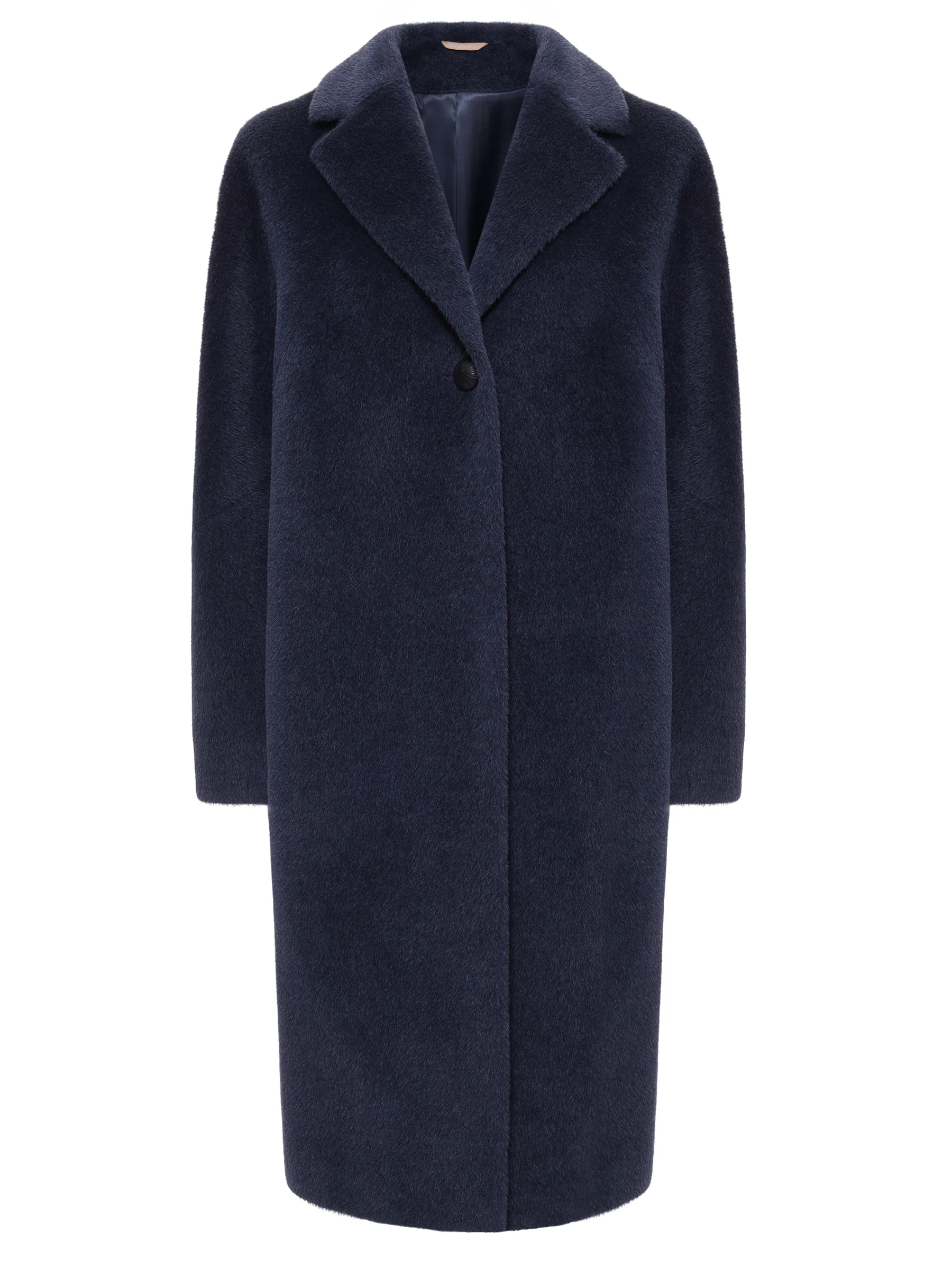 Пальто из шерсти альпака