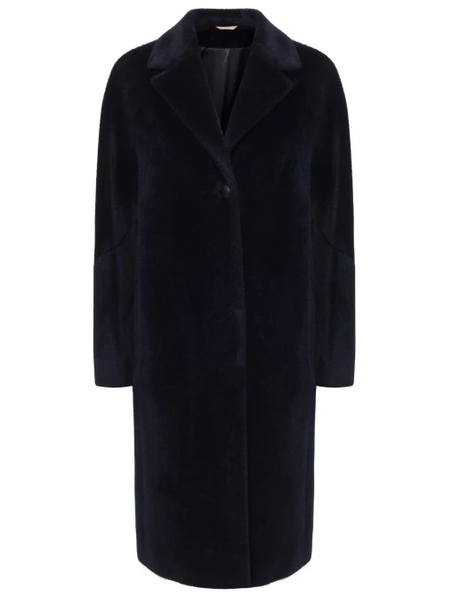 Пальто из шерсти сури альпака ELISABETTA