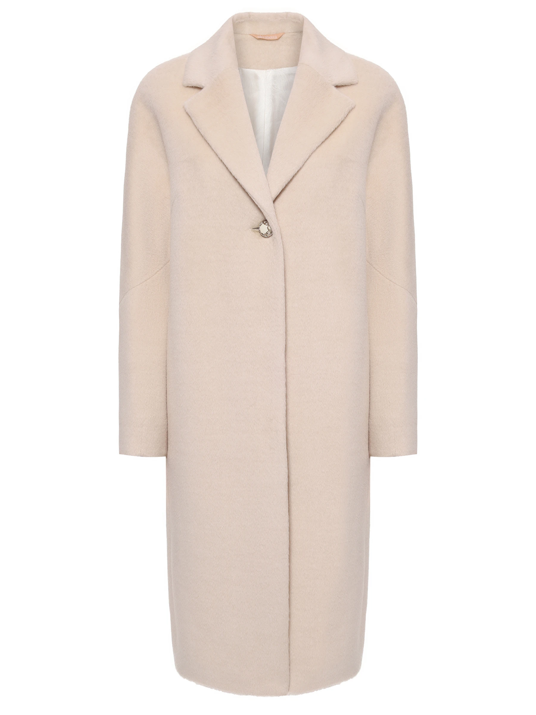 Пальто из шерсти альпака