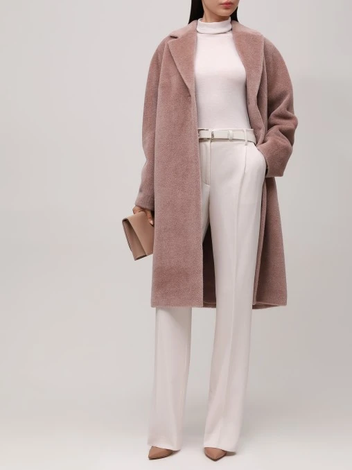 Пальто из шерсти альпака ELISABETTA