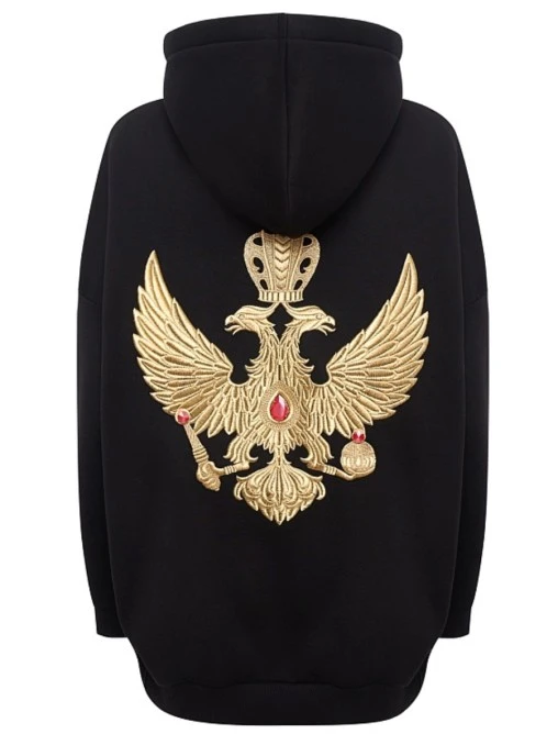 Худи хлопковое Царский орел MILAMARSEL