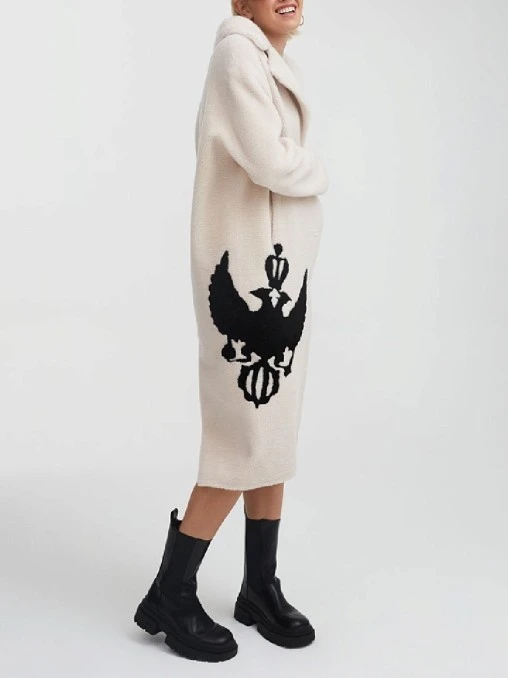 Шуба Черный орел MILAMARSEL