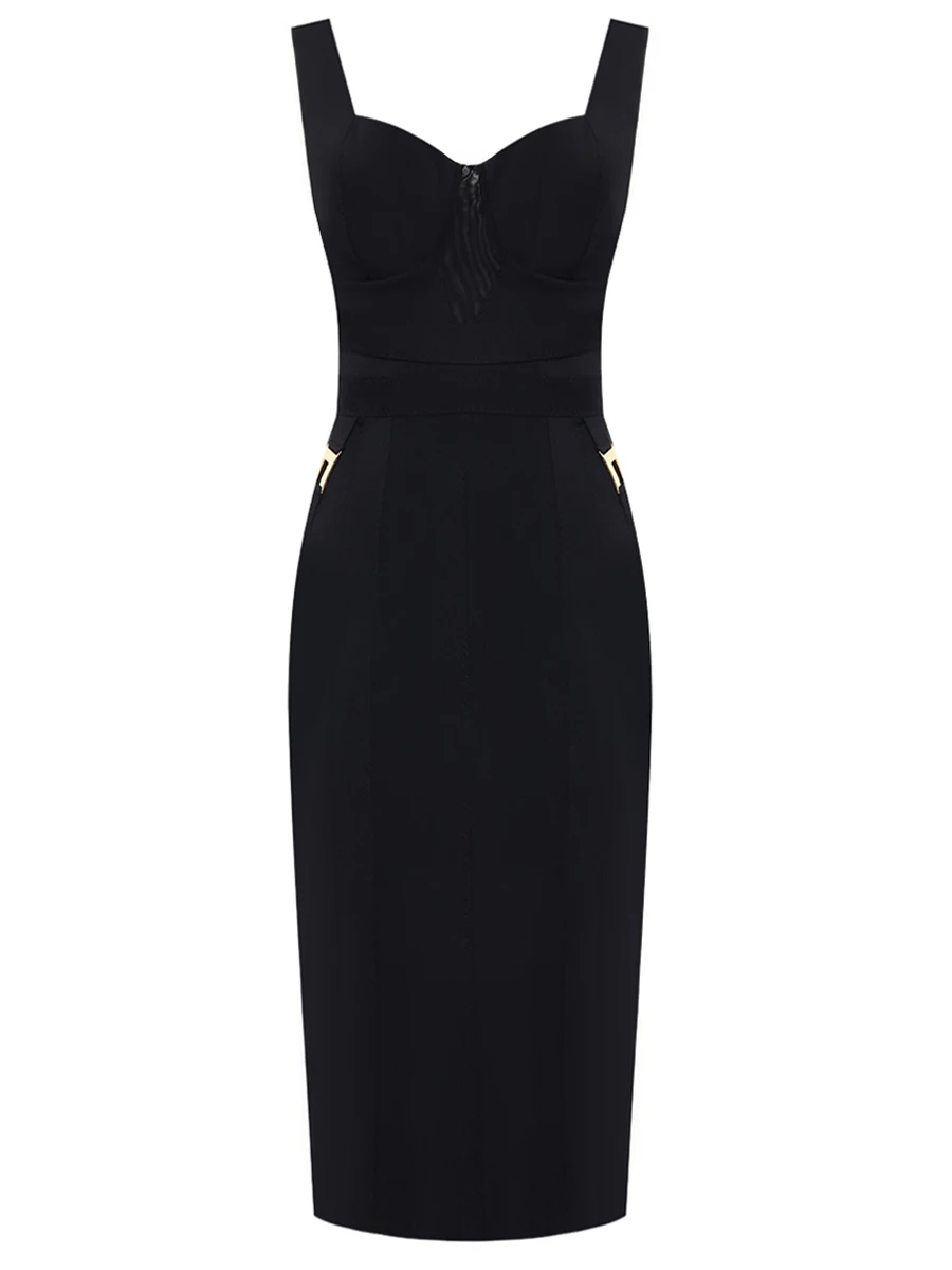 Платье однотонное