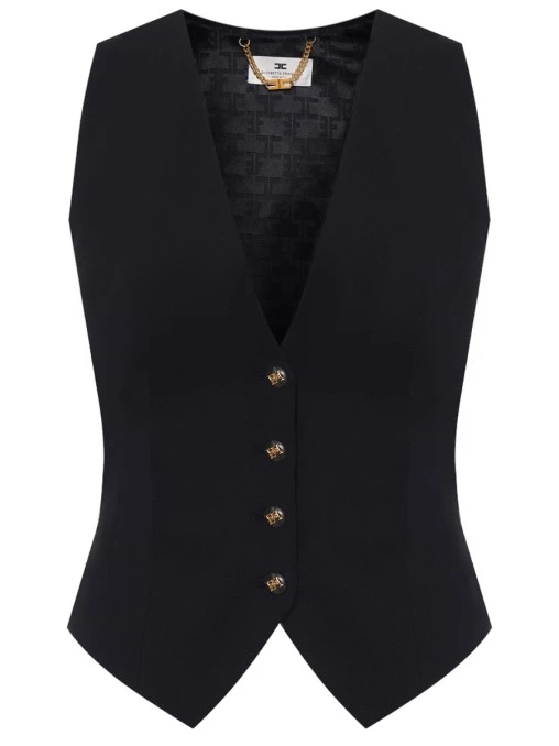 Жилет хлопковый ELISABETTA FRANCHI