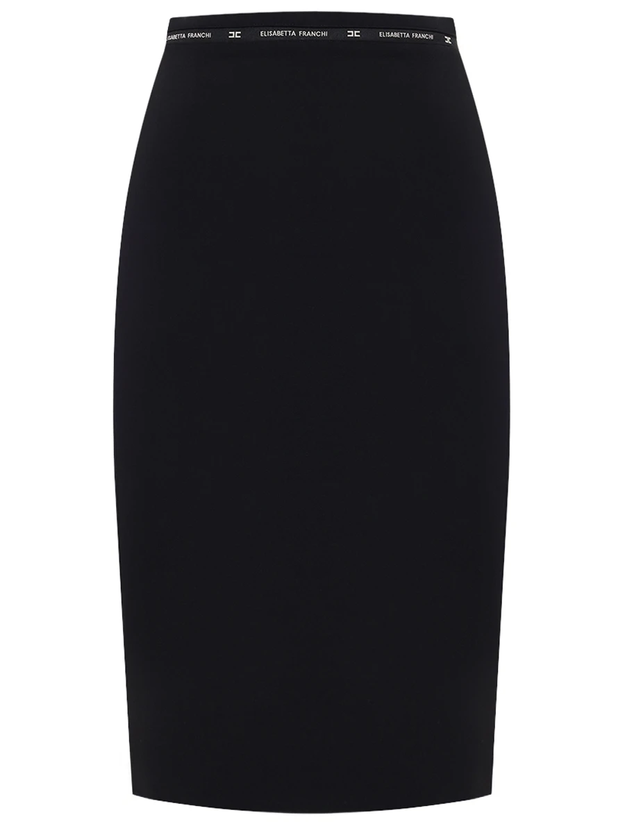 Юбка однотонная