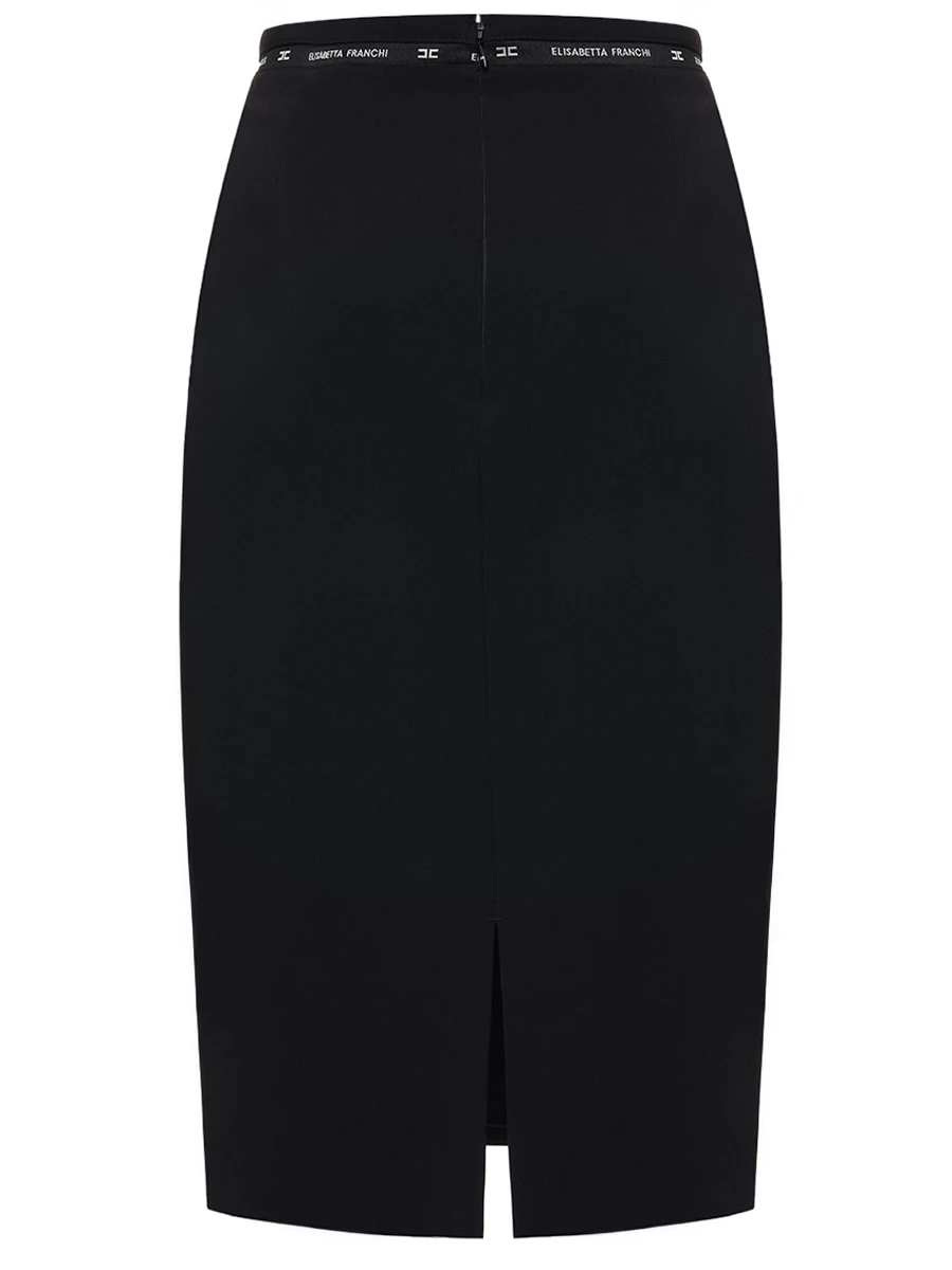 Юбка однотонная