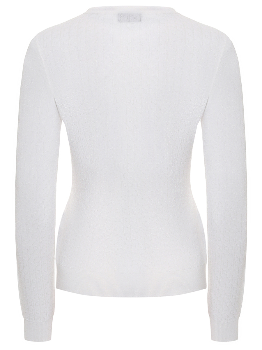 Джемпер из вискозы и шерсти