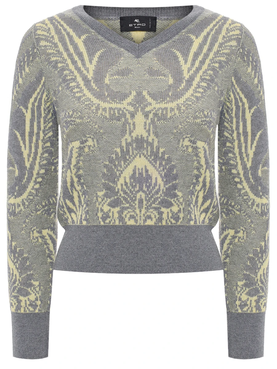 Пуловер шерстяной