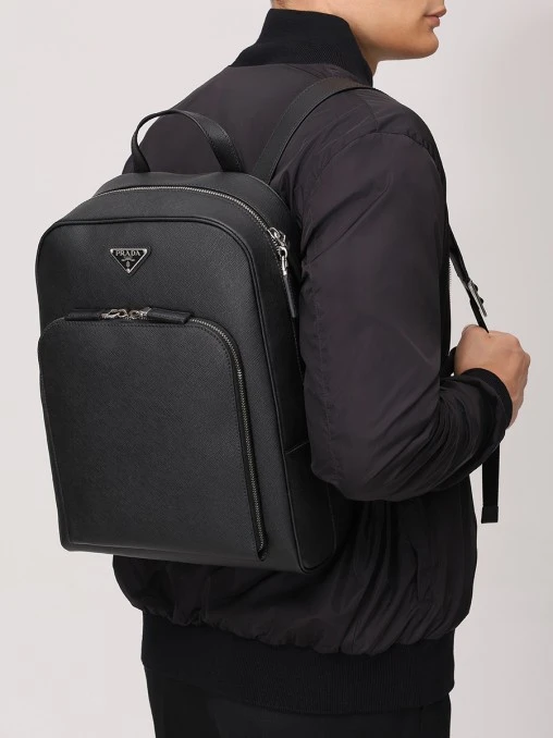 Рюкзак кожаный PRADA