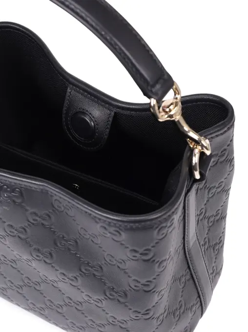 Сумка кожаная GG Emblem GUCCI