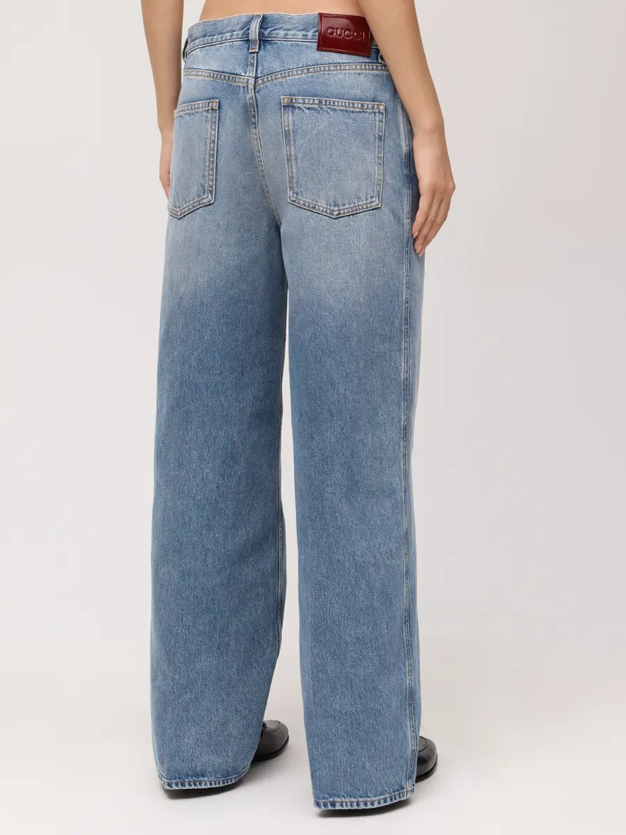 Джинсы хлопковые