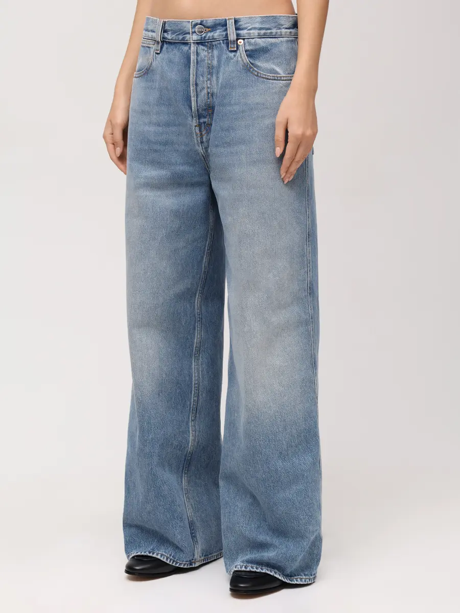 Джинсы хлопковые