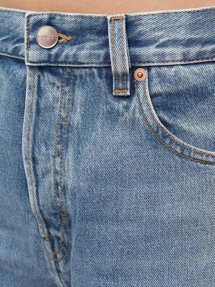 Джинсы хлопковые