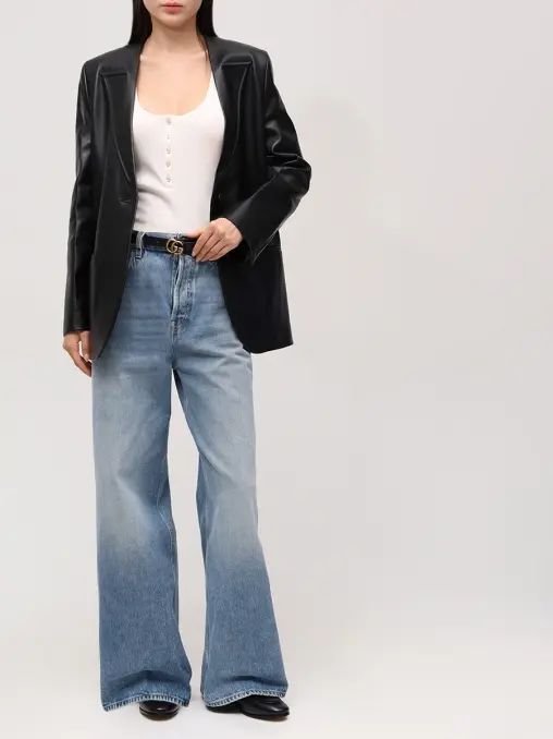 Джинсы хлопковые GUCCI