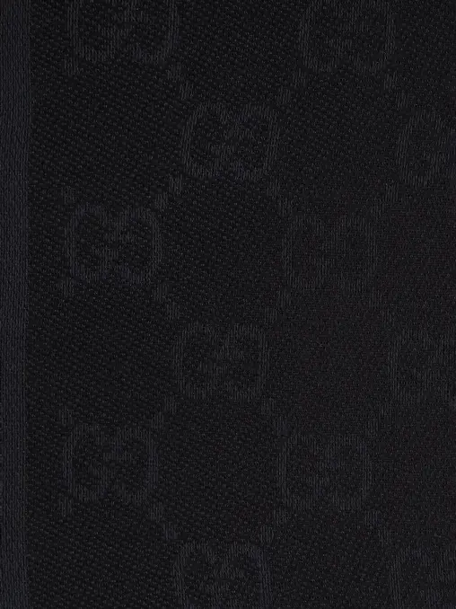Платок из шерсти и шелка GUCCI