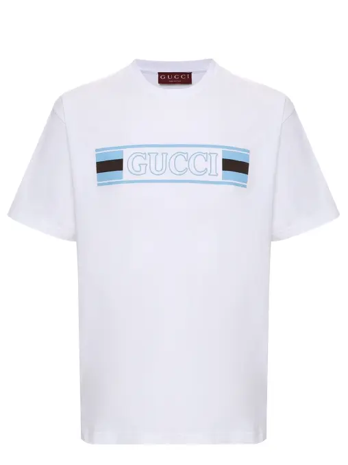 Футболка хлопковая GUCCI