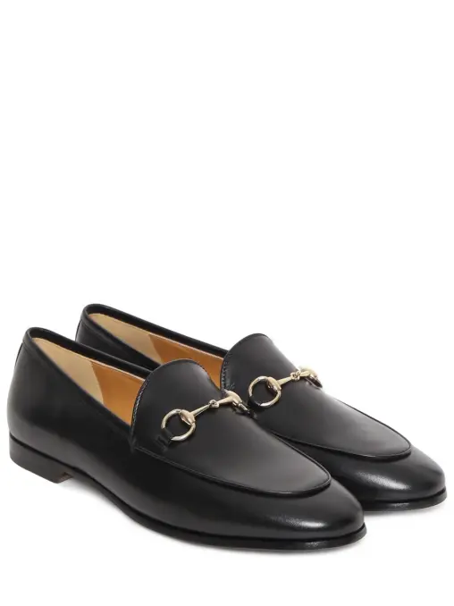 Лоферы кожаные Jordaan GUCCI