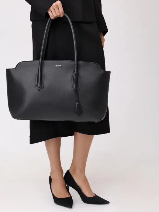 Сумка кожаная Alexander Grande Tote Bag TOM FORD