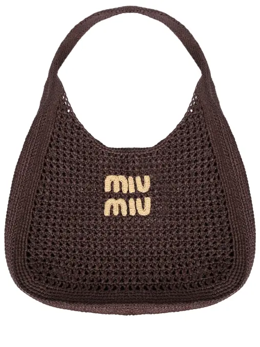 Сумка из рафии MIU MIU