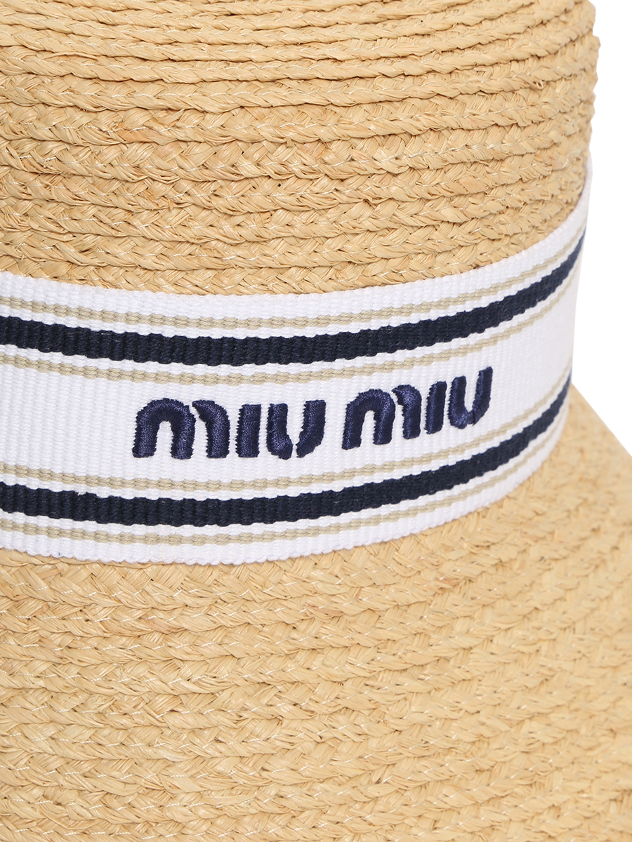 Шляпа из рафии