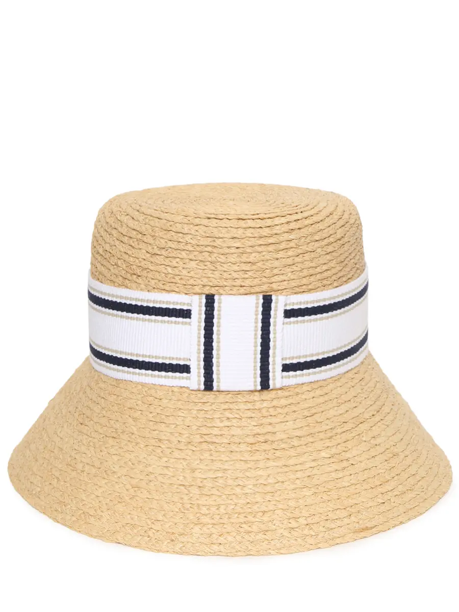 Шляпа из рафии