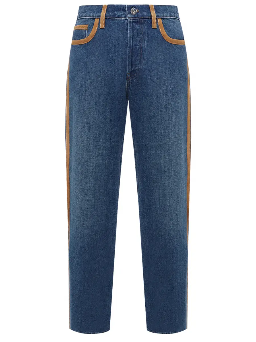 Джинсы хлопковые