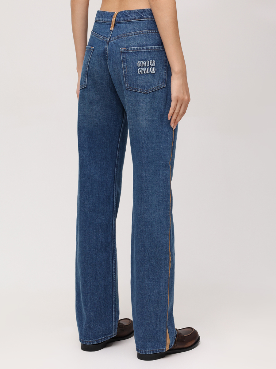 Джинсы хлопковые