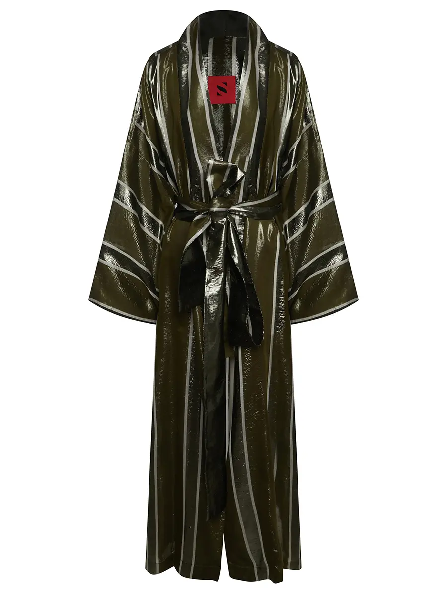 Кимоно хлопковое Olive Organza