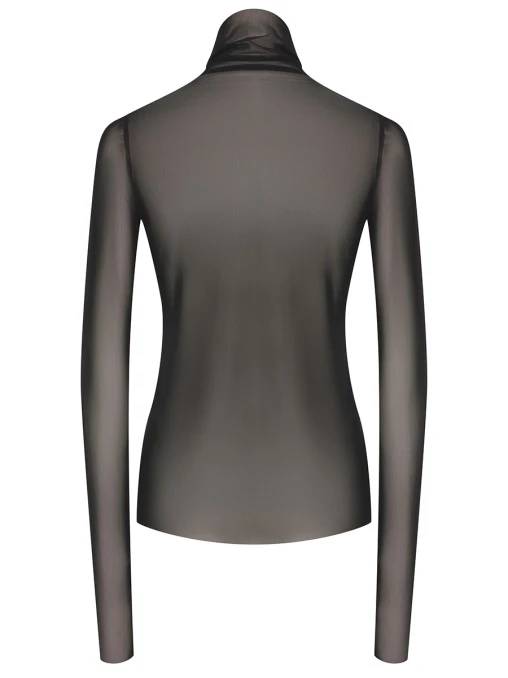 Лонгслив из сетки Black SHUSTERMAN