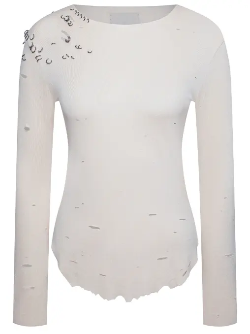 Лонгслив хлопковый Leaky SHUSTERMAN