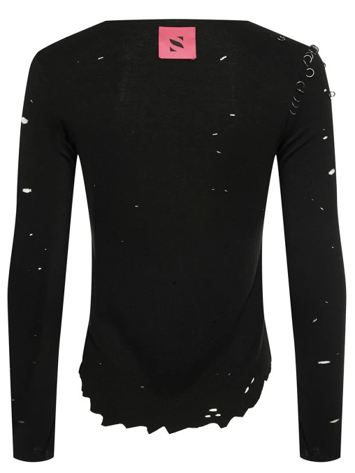 Лонгслив хлопковый Leaky SHUSTERMAN