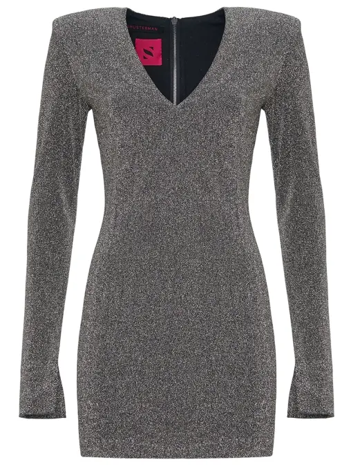 Платье из вискозы Сhampagne SHUSTERMAN