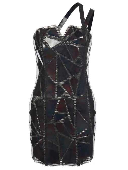 Платье Осколки Black SHUSTERMAN