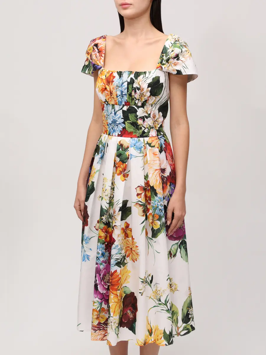 Платье хлопковое