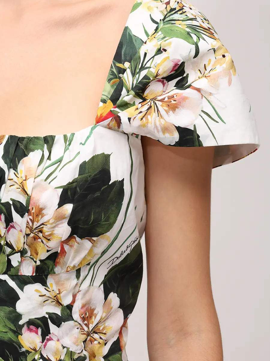 Платье хлопковое