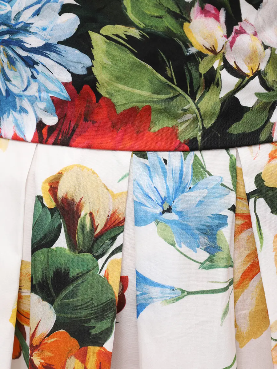 Платье хлопковое