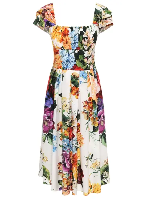 Платье хлопковое DOLCE & GABBANA