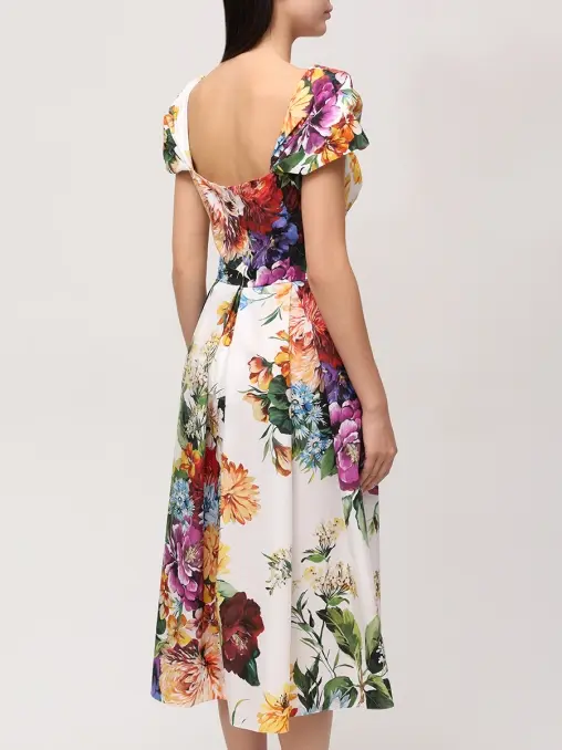 Платье хлопковое DOLCE & GABBANA