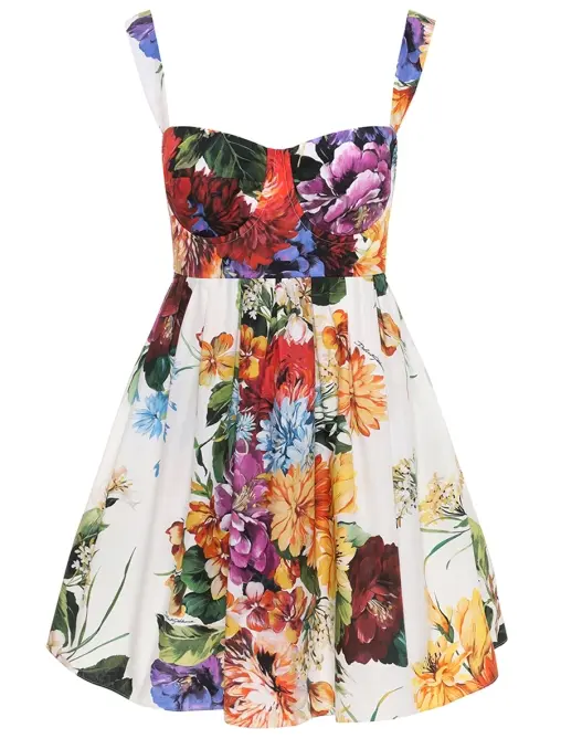 Платье хлопковое DOLCE & GABBANA