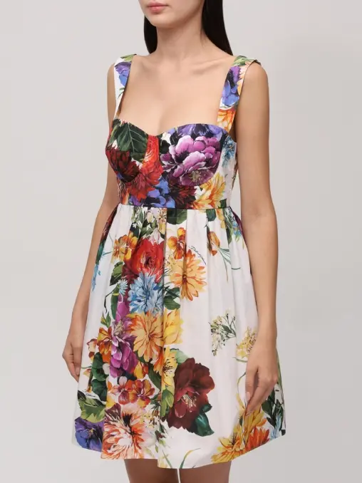 Платье хлопковое DOLCE & GABBANA