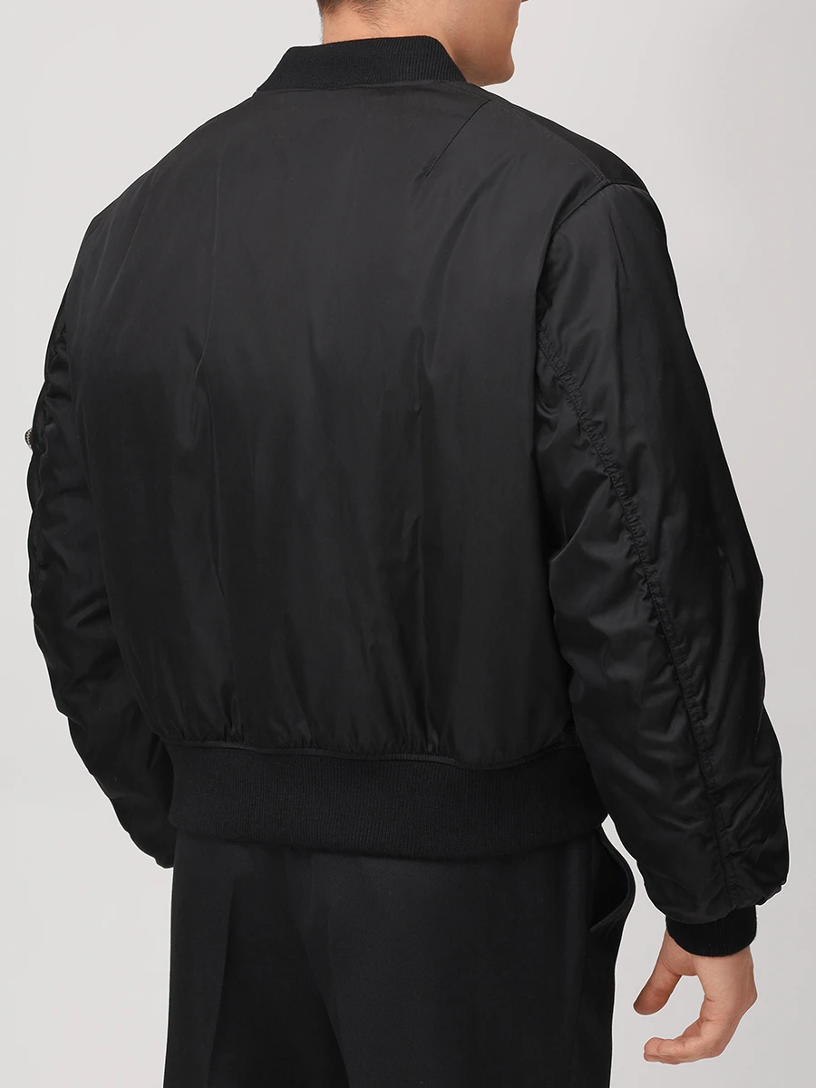 Бомбер однотонный