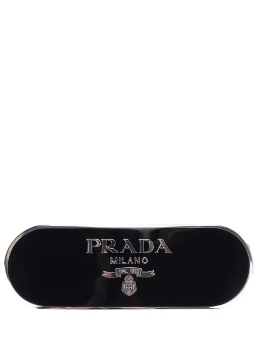 Заколка с логотипом PRADA