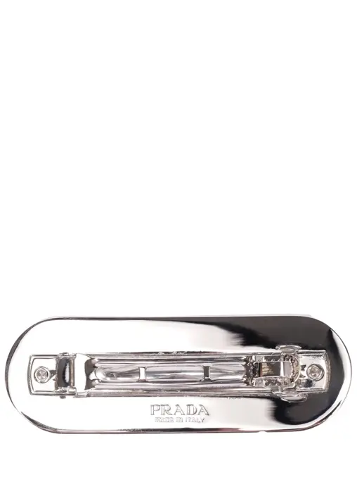Заколка с логотипом PRADA